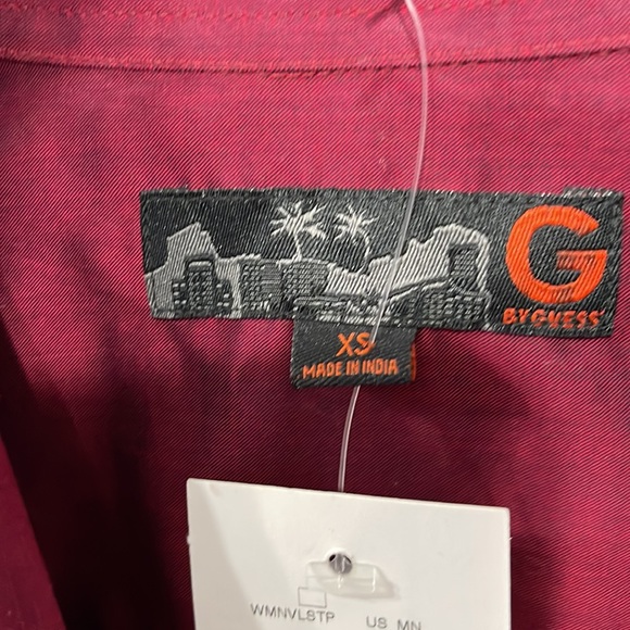 Men’s G by Guess Button Up Long Sleeved Shirt Size XS - Picture 2 of 5